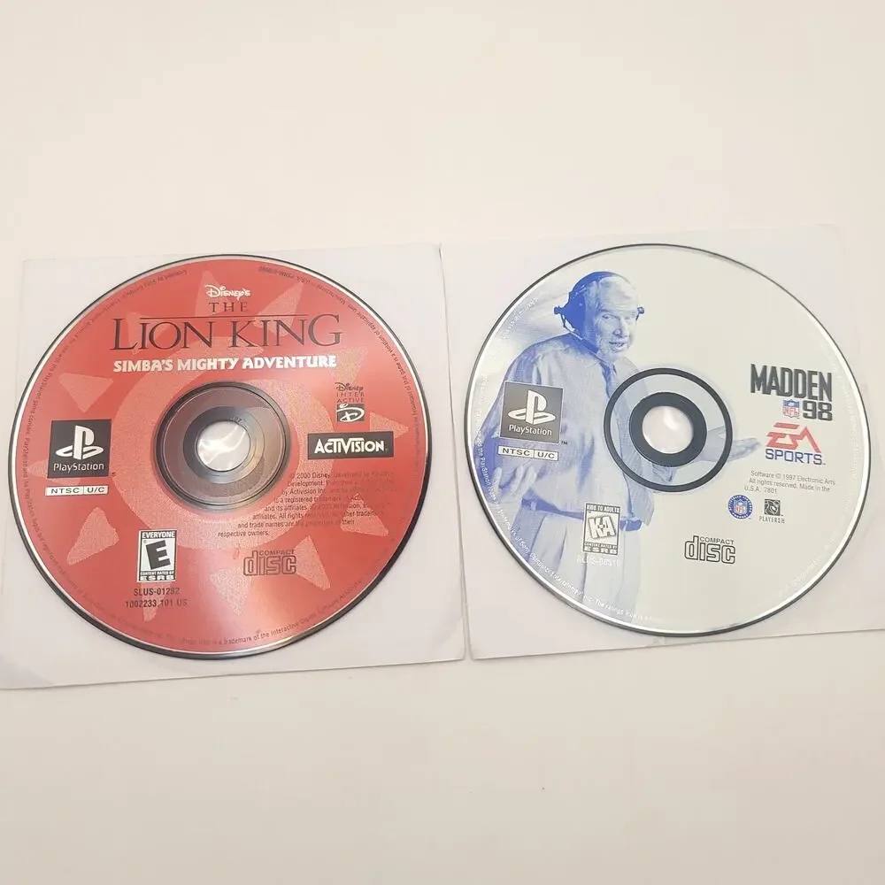 Playstation Lot of 10 Games Power Rangers 007 Tenchu Madden Rayman Mega Man X